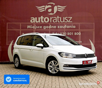 Volkswagen Touran FV 23% / 100% Serwis i Bezwypadkowy / ACC Radar Aktywny …