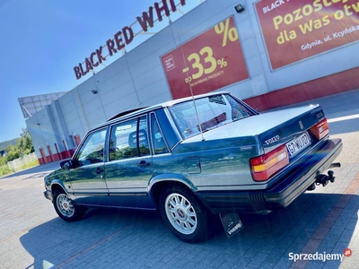 Volvo 740 GL Turbodiesel Opłacony Bez Rdzy Hak Alufelgi klasyk Zabytek !!!