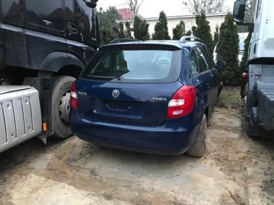 skoda fabia 1.6 diesel 2014 r uszkodzona