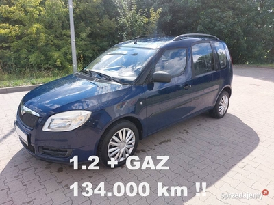 Ładna Skoda Roomster*1.2+GAZ(STAG) KLIMA * elektryka * faktura * SERWIS