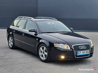 Audi A4 * 1.8Turbo* 163KM*BARDZO ŁADNA*tempomat* ALUfelgi* CZARNA* B7 (200…