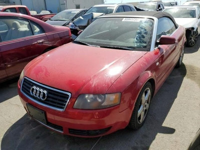 Audi A4 B6 Cabrio 3.0 V6 220KM 2004