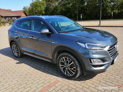 Hyundai Tucson 2019 1.6CRDI hybryda LED navi kamera podgrzewane fotele