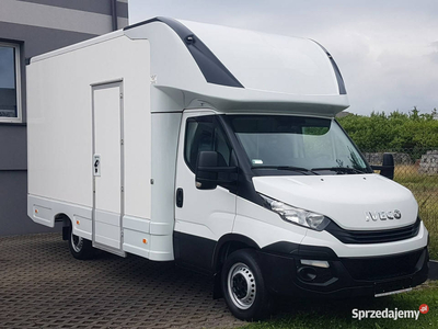 Iveco Daily KONTENER NISKOPODŁOGOWY 4,31x2,24x2,43 SKLEP KAMPER KLIMA FOOD…