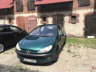 Peugeot 206 1.4 2004 bez wkładu, niski przebieg, długie opłaty