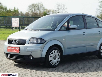 Audi A2 1.6 benzyna 110 KM 2002r. (Goczałkowice-Zdrój)