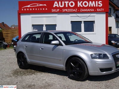 Audi A3 1.6 benzyna 100 KM 2006r. (Szczecin)