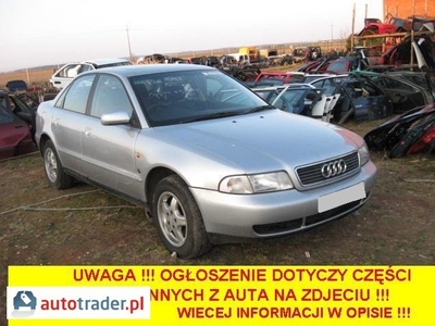 Audi A4 1.8 benzyna 125 KM 1997r. (Zarzysko, Oleśnica)