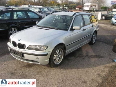 BMW 320 2.0 diesel 150 KM 2002r. (Tychy)