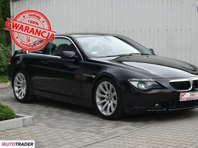 BMW 645 4.4 benzyna 333 KM 2005r. (Kampinos)