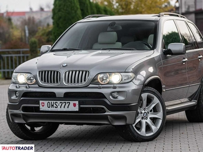 BMW X5 4.8 benzyna 360 KM 2005r. (Zwoleń)