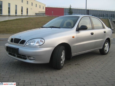 Daewoo Lanos 1.6 benzyna 106 KM 1998r. (Olsztyn)