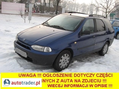 Fiat Palio 1.4 benzyna 71 KM 1998r. (Zarzysko, Oleśnica)