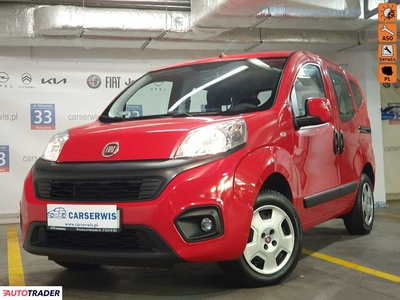 Fiat Qubo 1.4 benzyna 77 KM 2019r. (Warszawa)