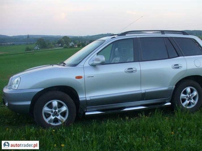 Hyundai Santa Fe 2.0 diesel 125 KM 2005r. (Suwałki)