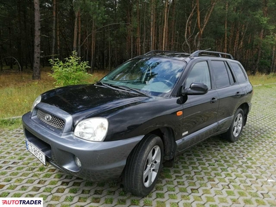 Hyundai Santa Fe 2.4 benzyna + LPG 146 KM 2004r.