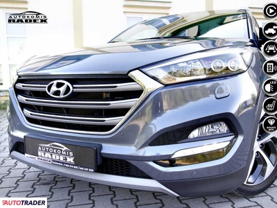 Hyundai Tucson 1.7 diesel 141 KM 2017r. (Świebodzin)