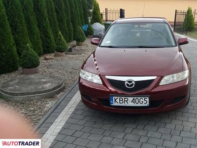 Mazda 6 1.8 benzyna + LPG 135 KM 2003r.