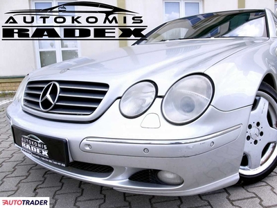 Mercedes CL 5.0 benzyna + LPG 306 KM 2001r. (Świebodzin)