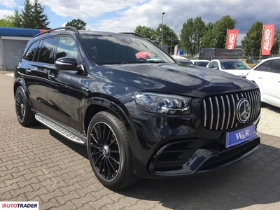 Mercedes GLS 4.0 benzyna 612 KM 2021r. (Przeźmierowo)