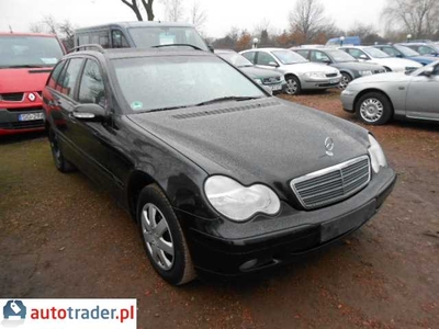 Mercedes C-klasa 2.0 benzyna 130 KM 2001r. (Tychy)