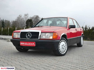 Mercedes W-201 (190) 2.0 diesel 72 KM 1988r. (Goczałkowice-Zdrój)