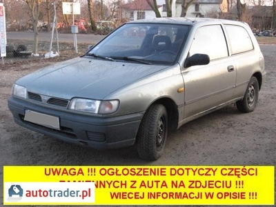 Nissan Sunny 2.0 diesel 75 KM 1995r. (Zarzysko, Oleśnica)