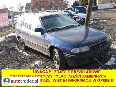 Opel Astra 1.8 benzyna 1994r. (Zarzysko, Oleśnica)