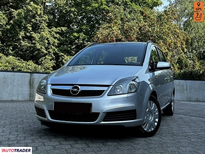 Opel Zafira 1.8 benzyna 140 KM 2006r. (Kutno)