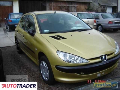 Peugeot 206 1.4 benzyna 75 KM 2005r. (Skawina)