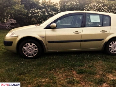 Renault Megane 1.4 benzyna 90 KM 2003r.