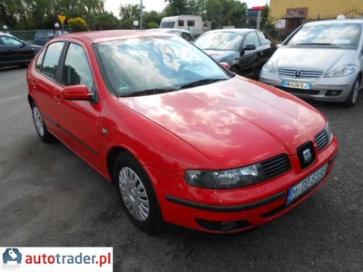 Seat Leon 1.4 benzyna 75 KM 2002r. (Tychy)