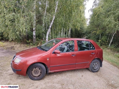 Skoda Fabia 1.4 benzyna + LPG 60 KM 2002r.