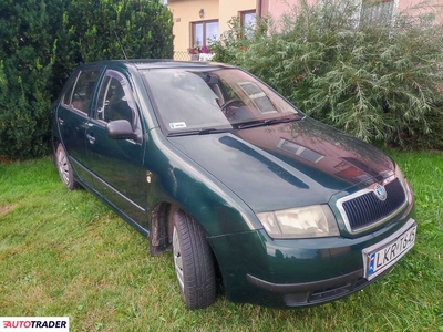 Skoda Fabia 1.4 benzyna + LPG 75 KM 2003r.