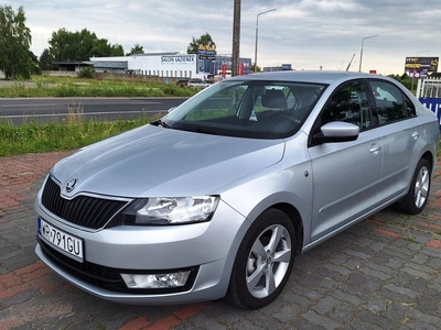 Skoda Rapid I 1.2 Turbo Ben Tylko 91tys.km Nawigacja Klima Alu 16