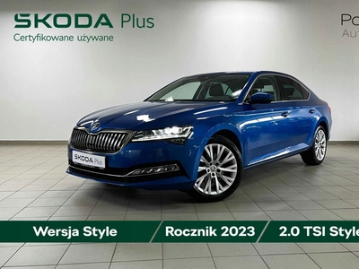 Skoda Superb III Liftback Facelifting 2.0 TSI 190KM 2023