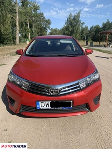 Toyota Corolla 1.3 benzyna 99 KM 2015r. (Wrocław)