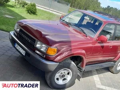 Toyota Land Cruiser 4.5 benzyna 205 KM 1994r. (puck)