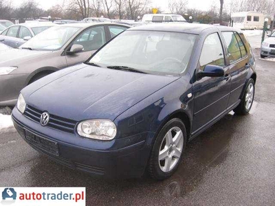 Volkswagen Golf 1.6 benzyna 100 KM 2000r. (Tychy)