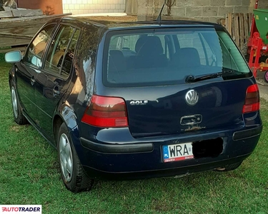 Volkswagen Golf 1.6 benzyna 101 KM 1999r.