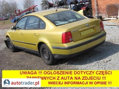 Volkswagen Passat 1.8 benzyna 125 KM 1998r. (Zarzysko, Oleśnica)