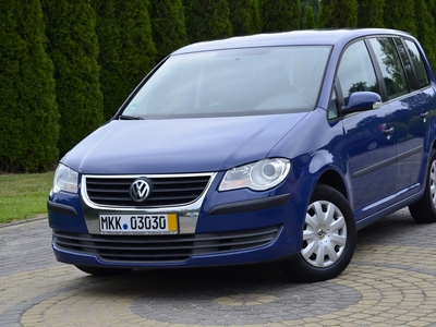 Volkswagen Touran I 1.6 MPI 102KM Lift Klima Tempomat 1wł. SerwisASO Bezwypadek