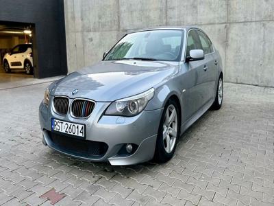 BMW SERIA 5 E60 SEDAN 2.2 520I 170KM M-pakiet skóry navi niski przebie