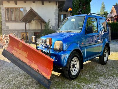 Suzuki Jimny z pługiem hydraulicznym 4x4 pług odśnieżarka Polecam !!