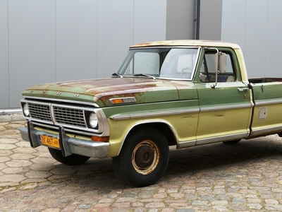 Ford F-Seria V 1969 Ford F100 Pick up Rust style V8 Manual LUXURYCLSSIC