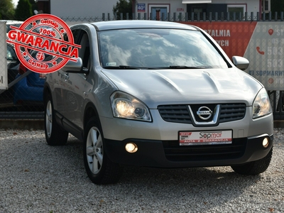 Nissan Qashqai I 1.5DCi 103KM 2008r. Panorama Climatronic Tempomat Keyless Alufelgi