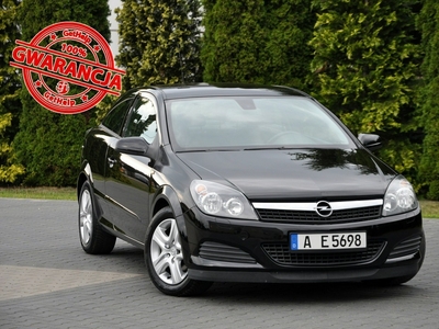 Opel Astra H 1.4i(90KM)*GTC*Czarna*Klimatronik*I Właściciel*Parktronik*Alu16