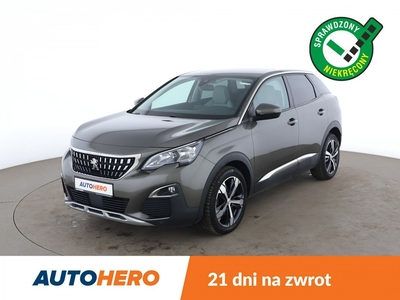 Peugeot 3008 II FV23 1.2 Allure Klima Navi Tempomat Kamera Asystenci Półskóra PDC LE