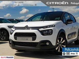 Citroen C3 1.2 benzyna 83 KM 2024r. (Warszawa)