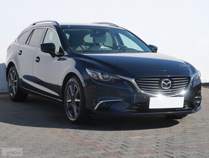 Mazda 6 III , Salon Polska, Serwis ASO, Skóra, Navi, Klimatronic,